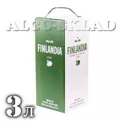 Горілка Фінляндія (Finlandia) Лайм 3 л у тетрапаку