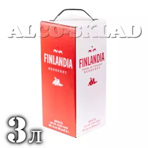 Водка Финляндия (Finlandia) Клюква 3 л в тетрапаке