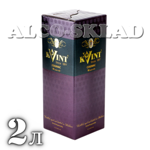 Коньяк Kvint 2 л в тетрапаке