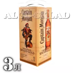 Ром Captain Morgan 3 л в тетрапаке